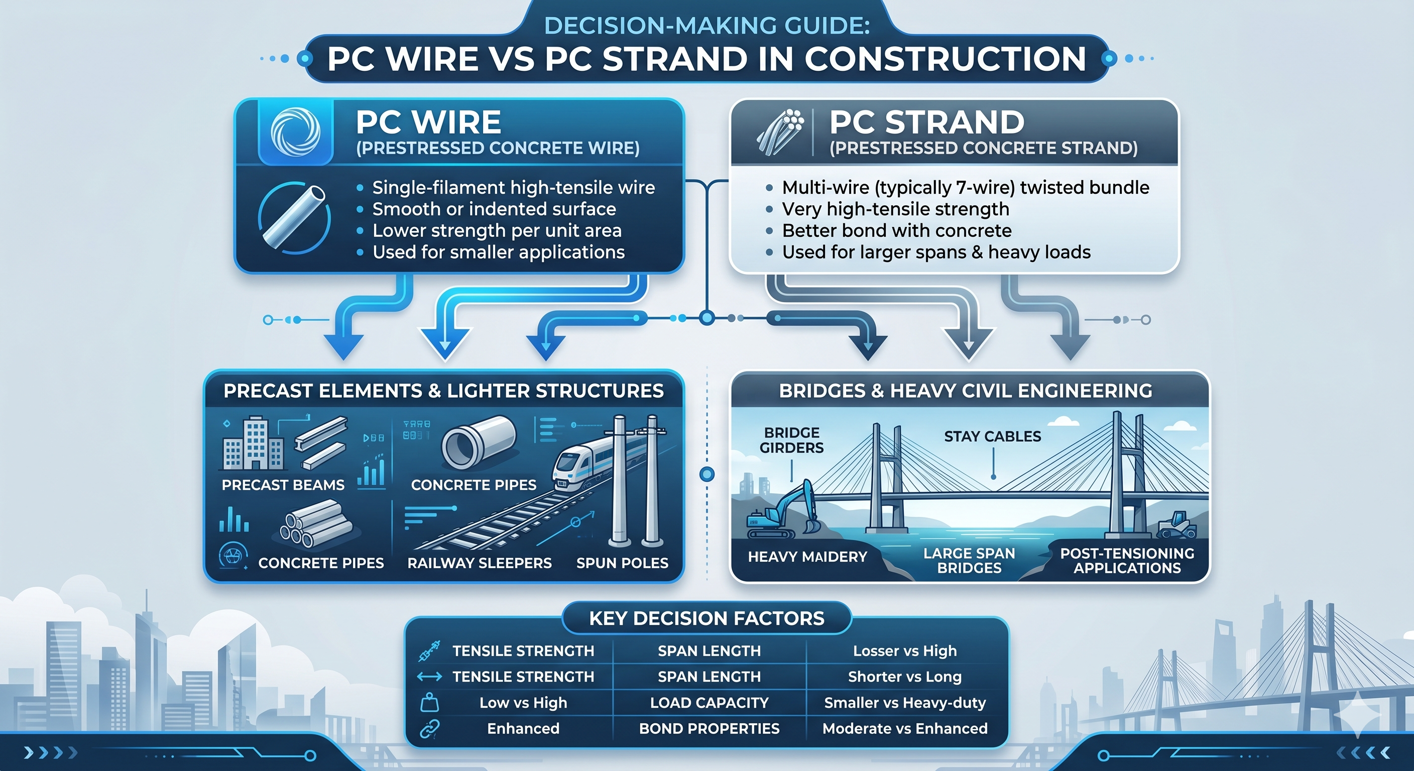 PC Wire vs PC Strand – Which One Should You Use?