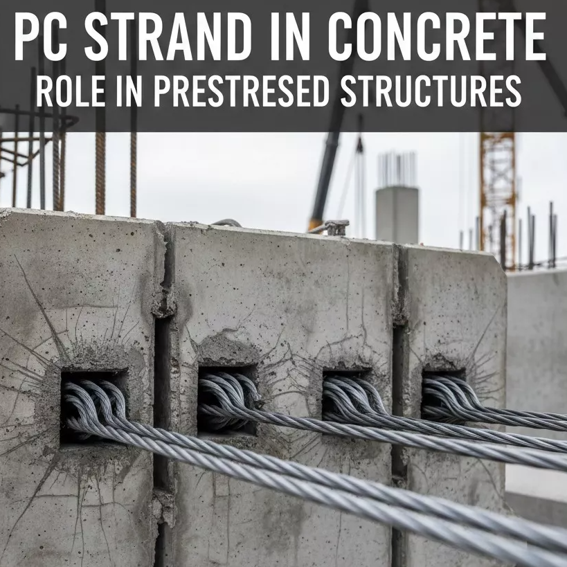 PC Strand in Concrete: Role in Prestressed Structures