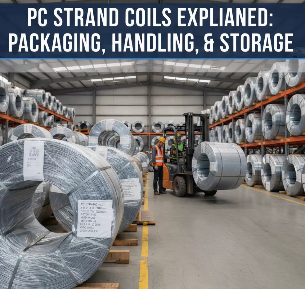PC Strand Coils Explained: Packaging, Handling, and Storage