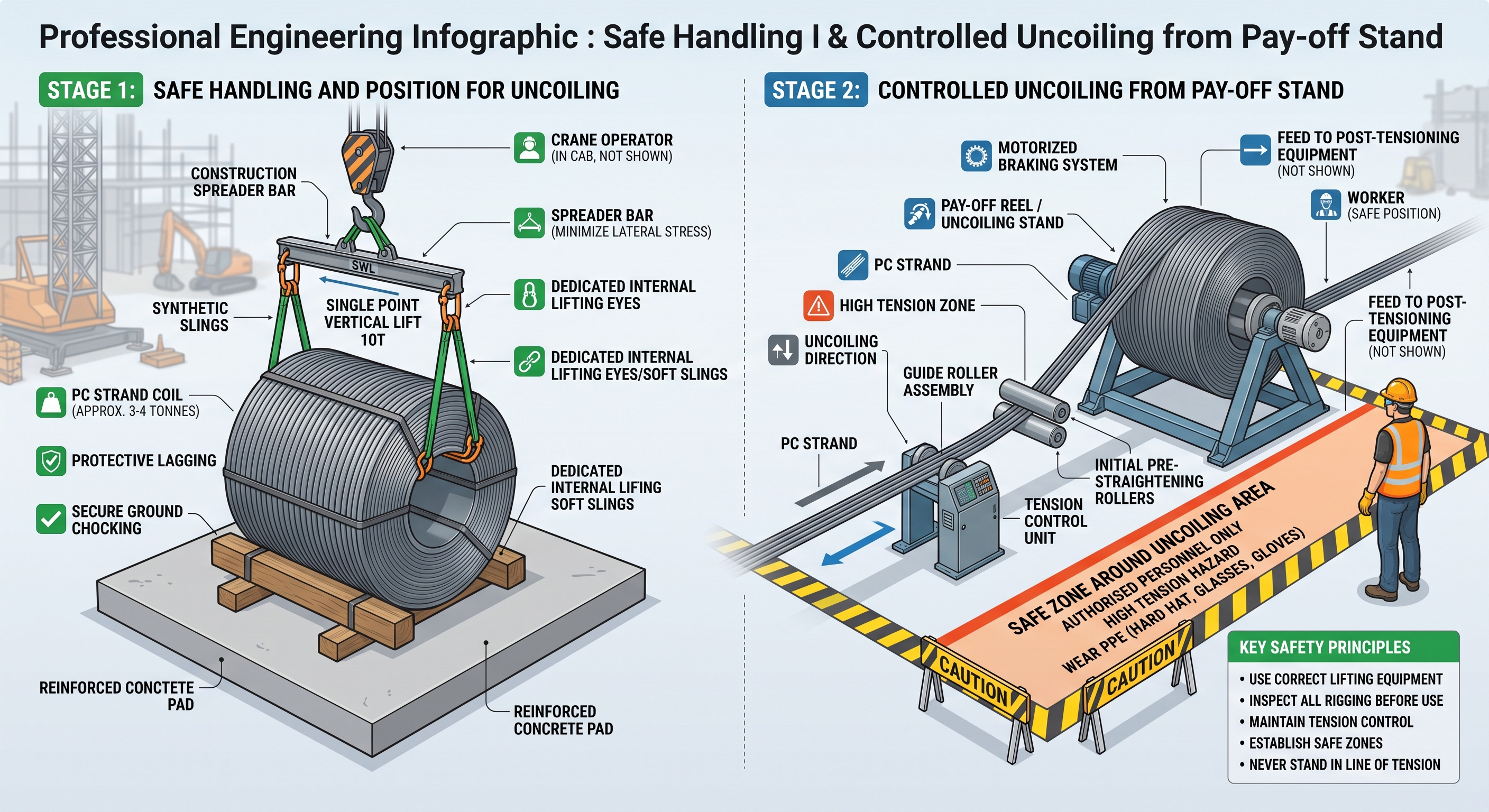Safe Handling & Uncoiling