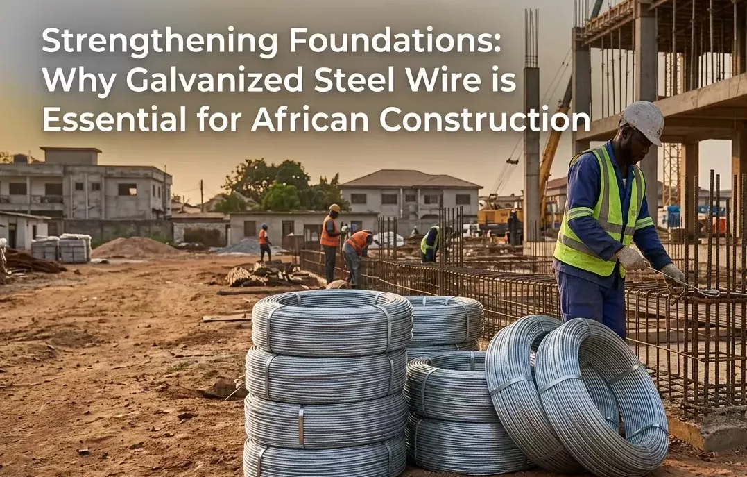 Why Galvanized Steel Wire Matters for African Construction Projects